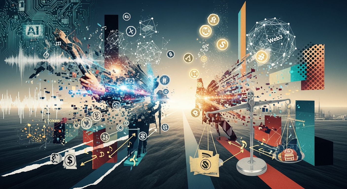 音楽生成AIとWeb3が交差する新経済圏：アーティストの価値はトークンで再定義される
