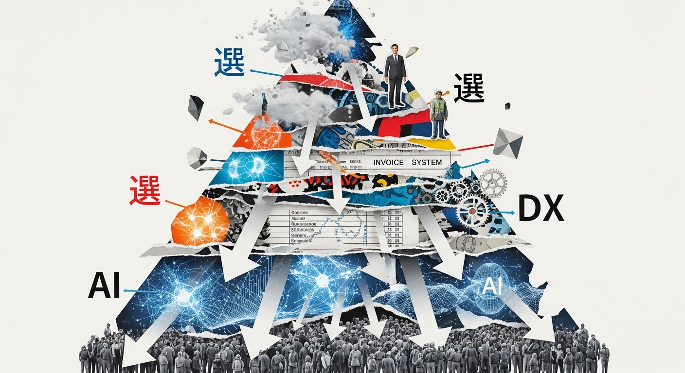 2026年SES業界の大転換：AI・DX・インボイス制度が加速させる「淘汰と進化」の構造変化
