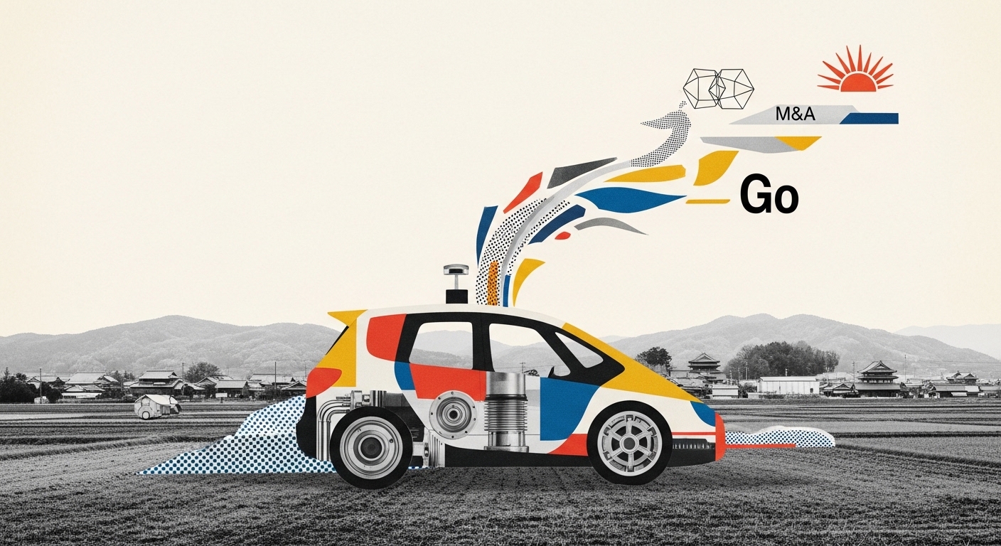 Go、2026年日本最大IPO後にロボタクシーとM&Aを視野へ——モビリティ覇権争いが示す日本スタートアップ復権の狼煙
