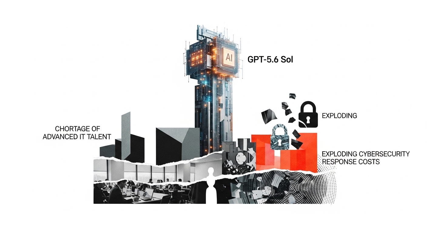 OpenAI、GPT-5.6 Sol発表：コーディング・科学・サイバーセキュリティに特化した次世代モデルが日本企業のROIを塗り替える